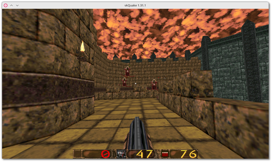 [Quake 1 (with vkQuake engine)]